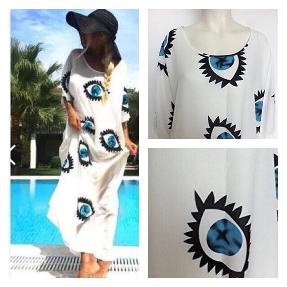 Unbranded Other - Evil Eye Swimsuit Cover Up